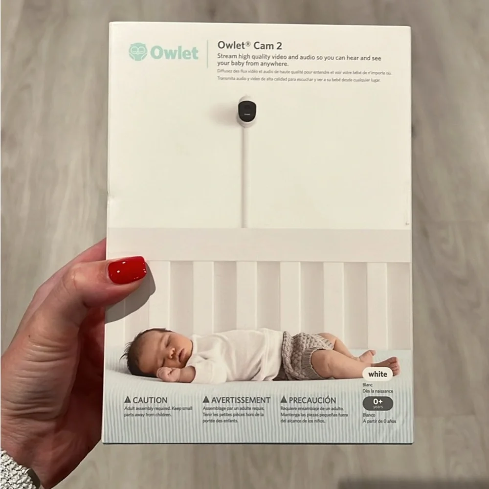 Owlet Dream Sock Baby Monitor and Baby Cam 2